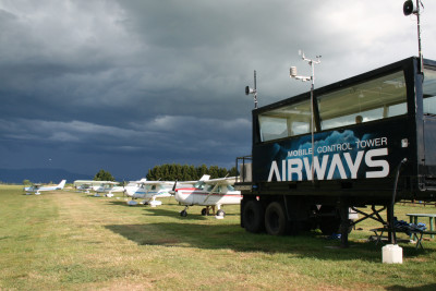 Mobile control tower