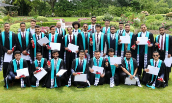 Saudi Arabian students graduation Nov 2019