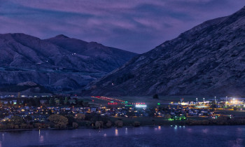 Queenstown runway lights