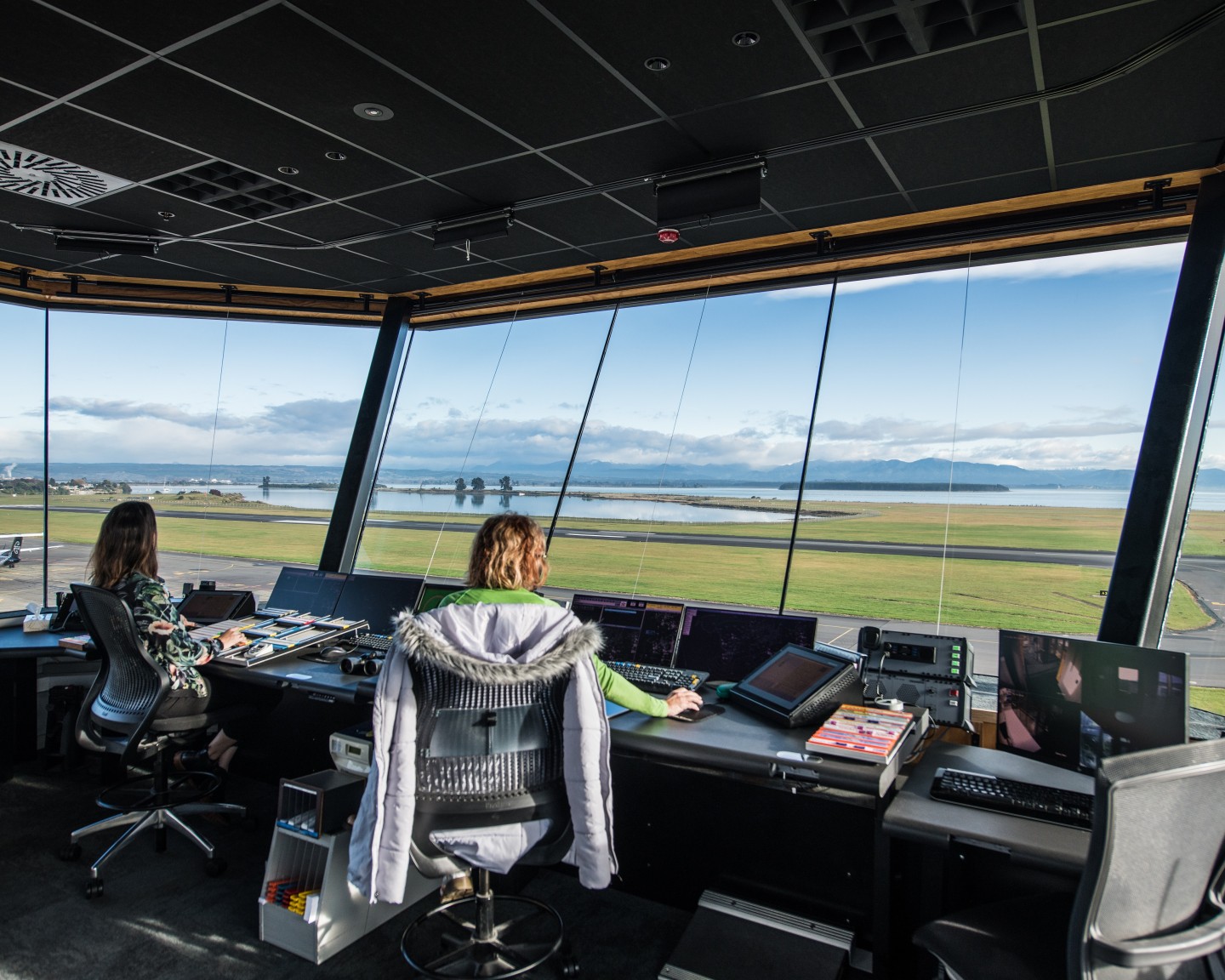 Air traffic controllers in Nelson 2