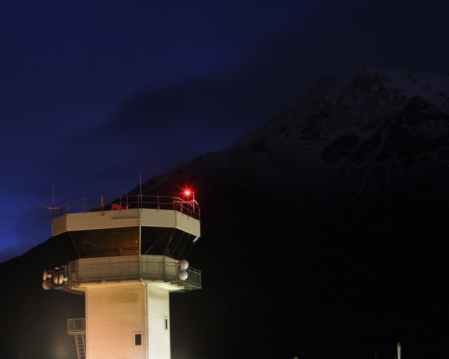 Queenstown air traffic control tower